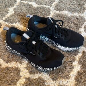 Brooks Black and White Athletic Shoes
